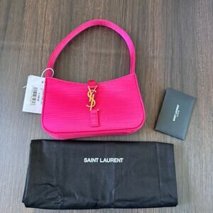 Saint Laurent Le 5 A 7 Mini Hobo Bag in Satin1
